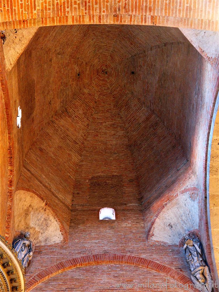 Milan (Italy) - Interior of the tiburium of the Basilica of San Simpliciano